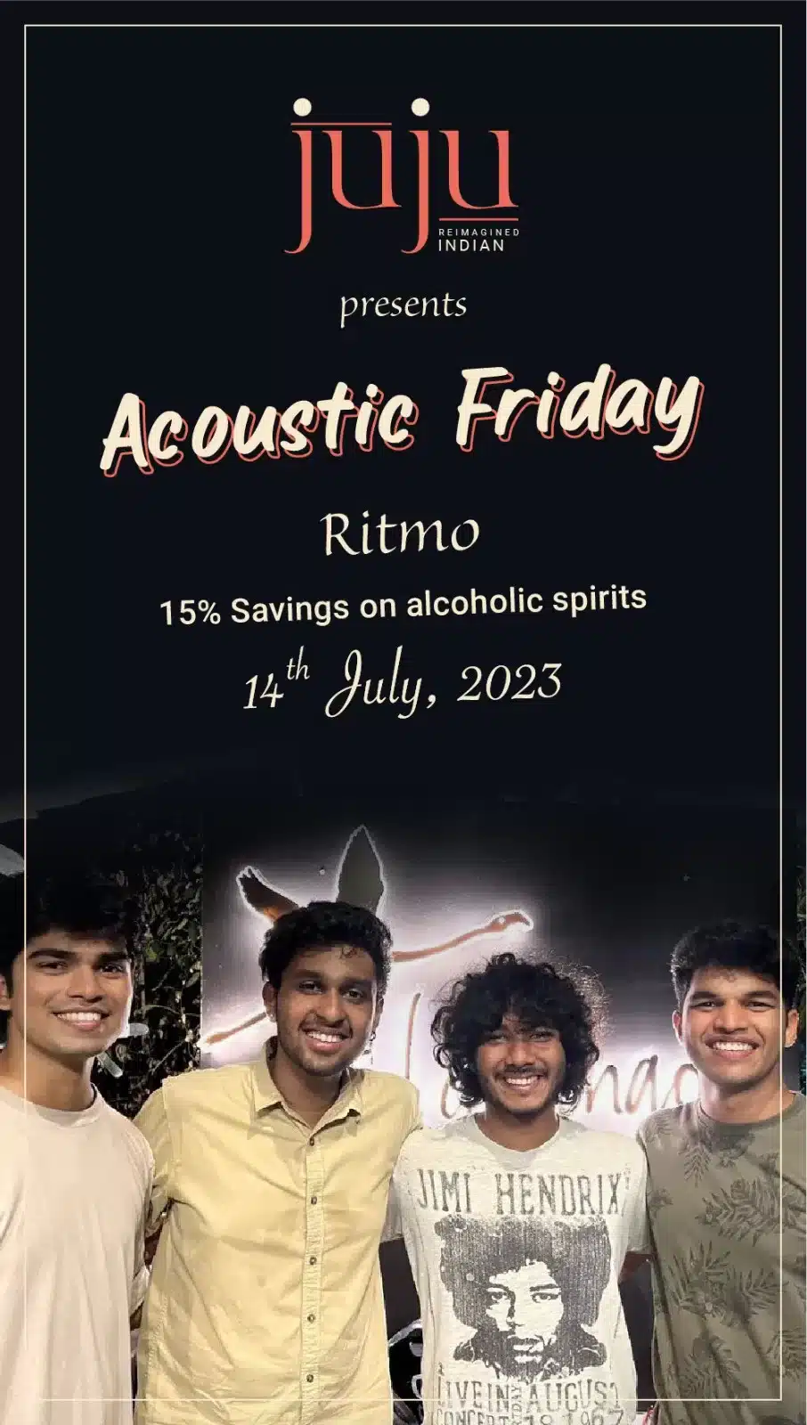 Acoustic Friday with RITMO at Juju