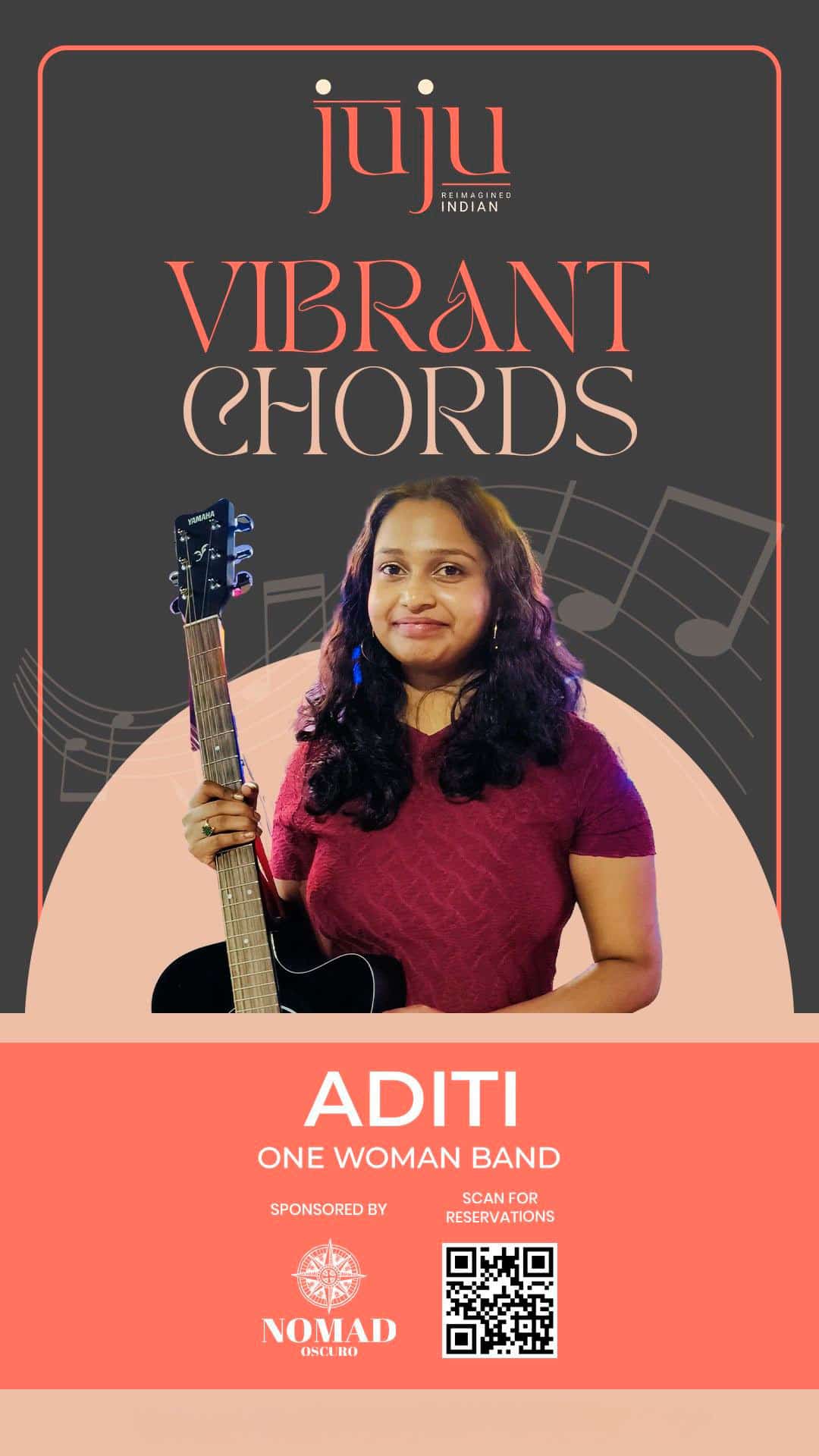 Live Music & Indian Cuisine - Juju Reimagined Indian