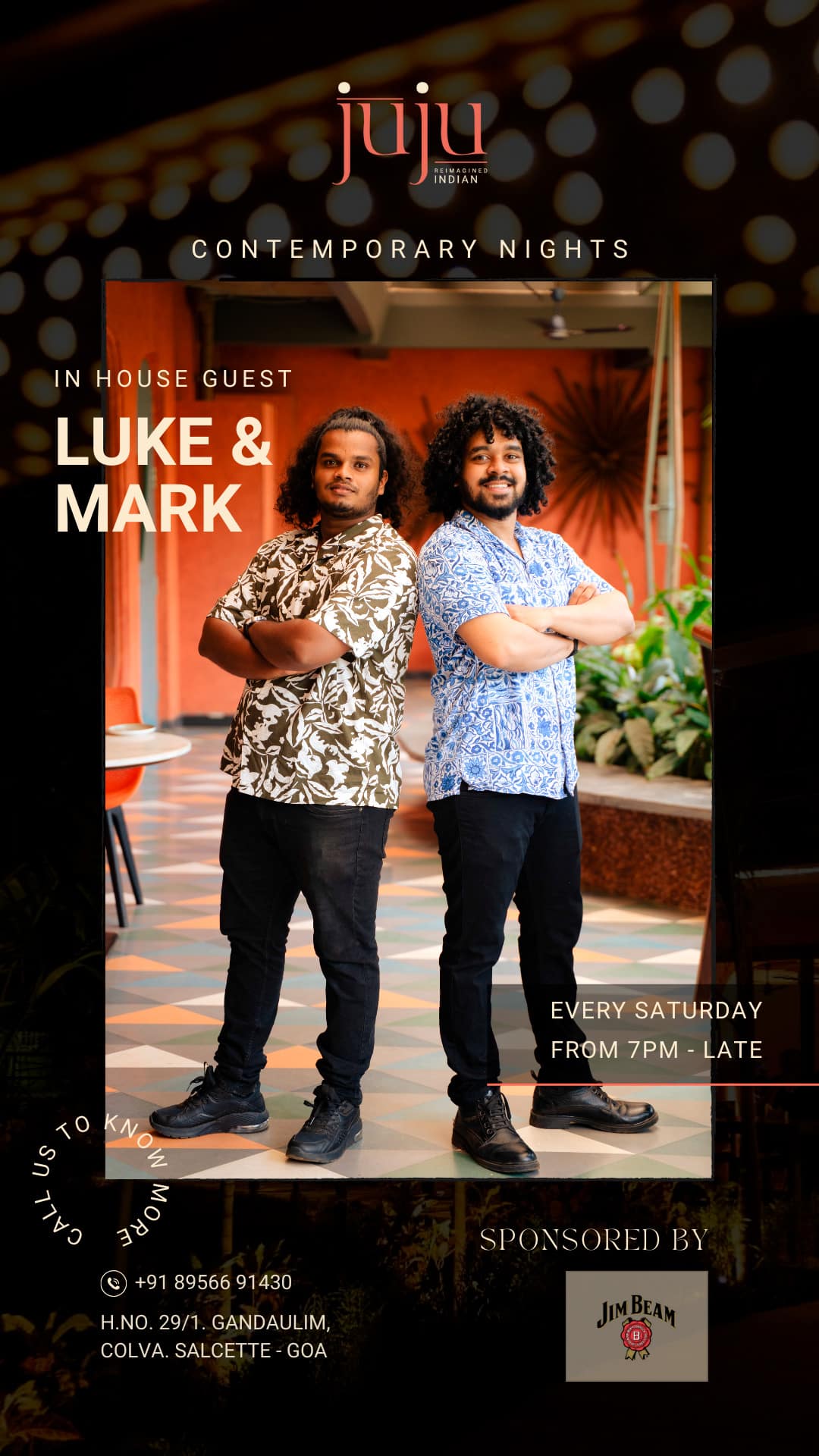 Contemporary Nights: Live Music by Luke & Mark