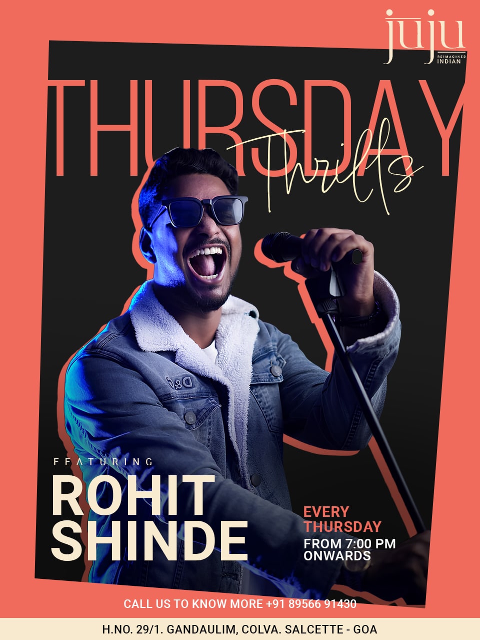 Thursday Thrills — Live with Rohit Shinde